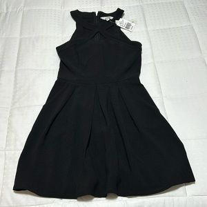 Black cocktail dress
